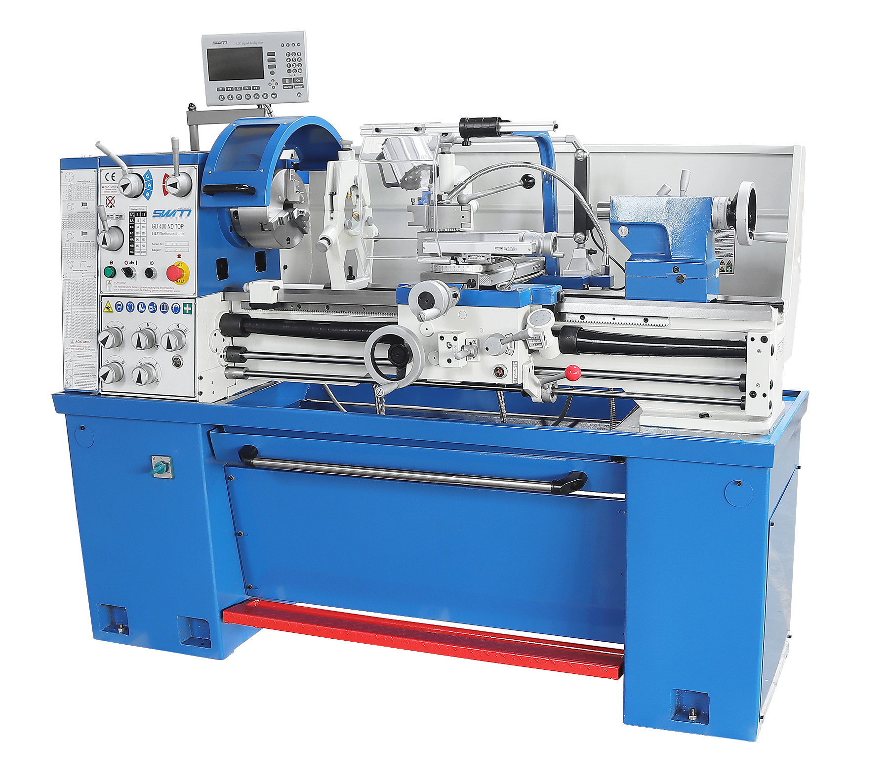 Drehmaschine SWM GD 400ND TOP - L+Z präzisions Drehbank inkl. Multifix SWM  Ihr Partner für Drehmaschinen und Fräsmaschinen